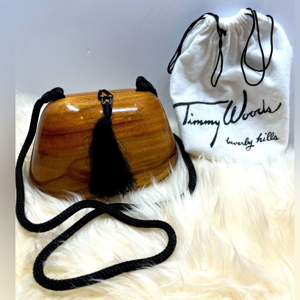 Timmy Woods Beverly Hills Rare Limited Edition Woods Classic Round Hand Carved